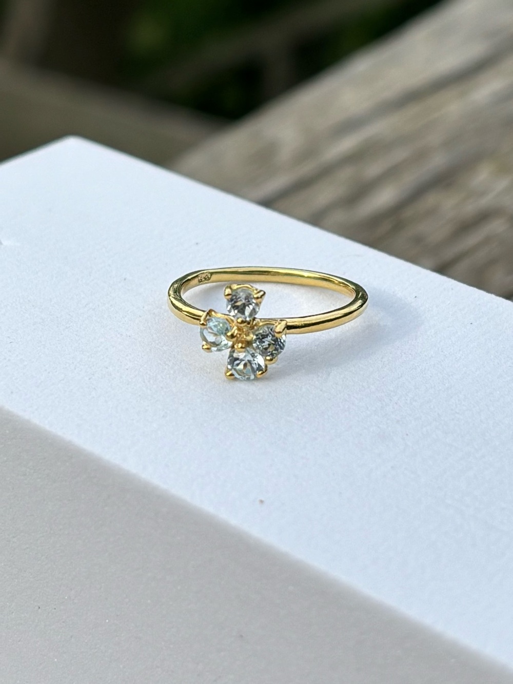 NEW! Blue Topaz Ring